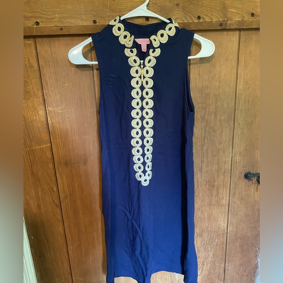 Lilly Pulitzer Jane dress True Navy - Picture 2 of 4